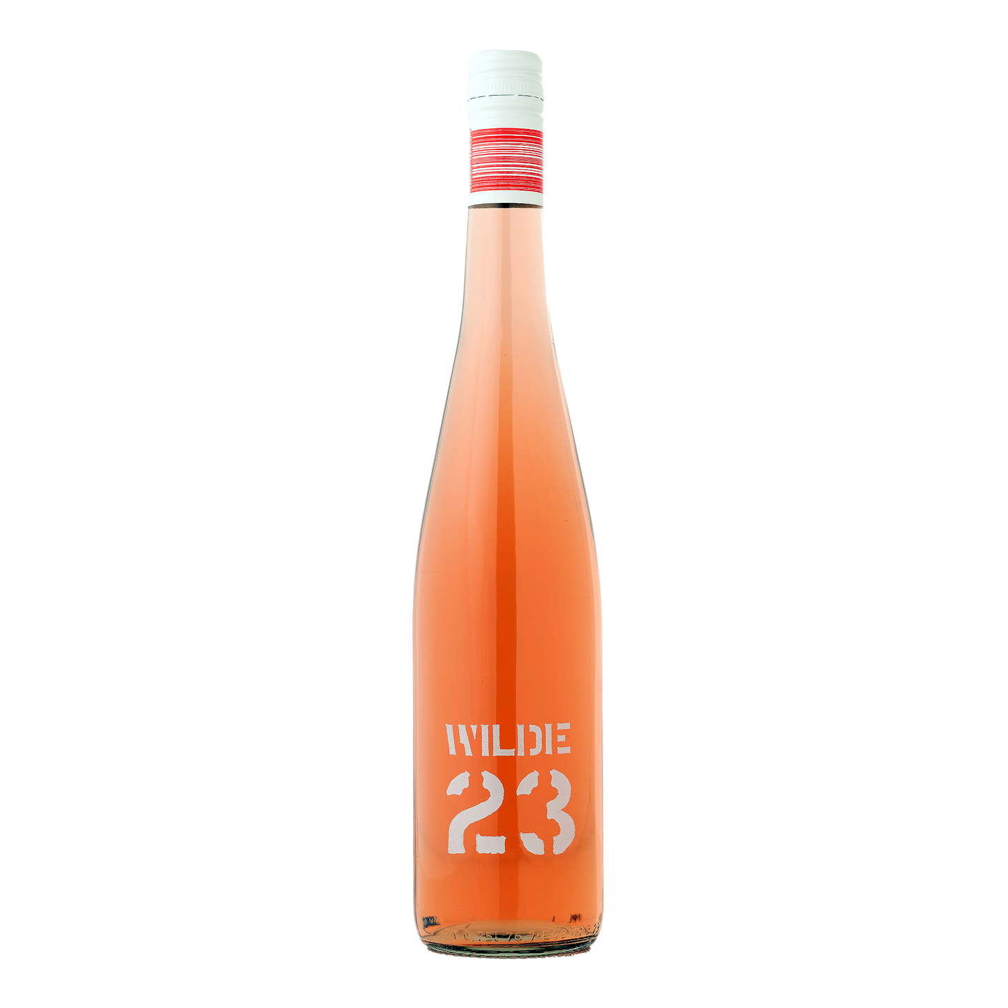 Wilde 23 Rosé flaske med lyserød rosévin