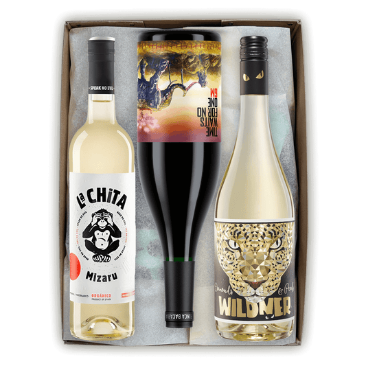 Perler & Power vingaveæske (3 flasker vin)