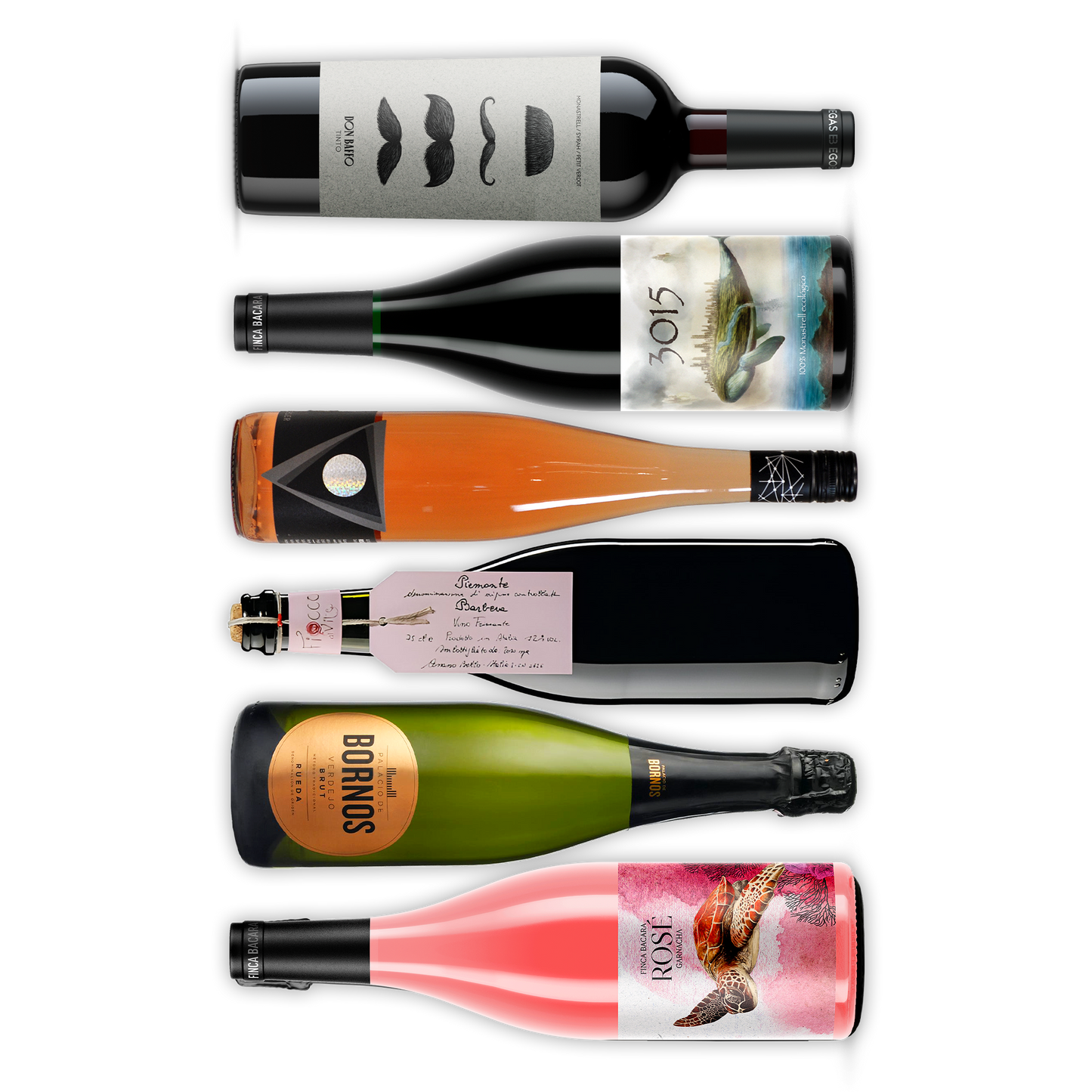 Viva Vino – Blandet Smagekasse (6 x 1 flaske)